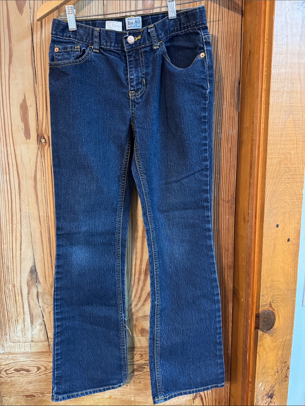 The Children's Place Dark Blue Boot Cut Jeans 14